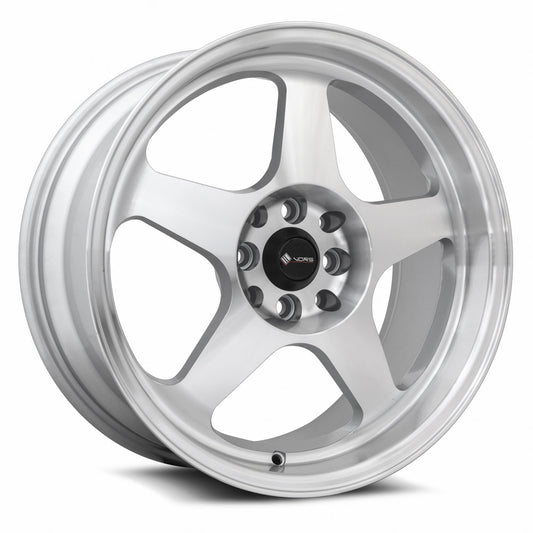Vors SP1 17x8 5x120 35 Silver Machine Face Lip