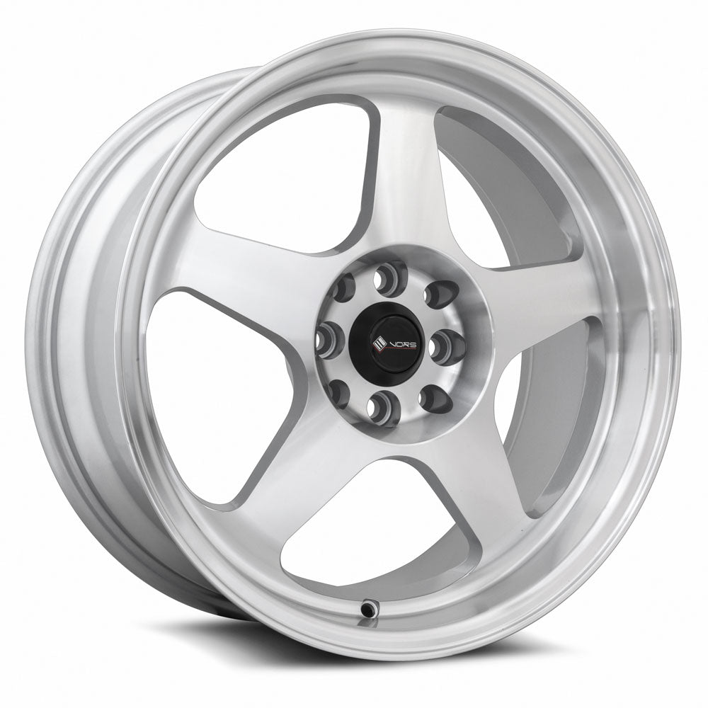 Vors SP1 17x8 5x112 35 Silver Machine Face Lip