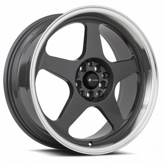 Vors SP1 18x8 5x100/5x114.3 35 Hyper Black Machine Lip