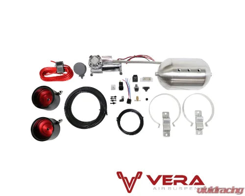 TruHart StreetPlus Coilovers w/ Front Air Cups Plus Silver Management Honda Accord|Civic|Acura Integra 2016-2024