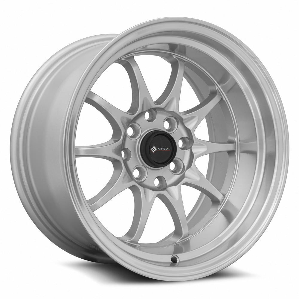 Vors TR3 15x9 4x100/4x114.3 0 Silver Machine Lip
