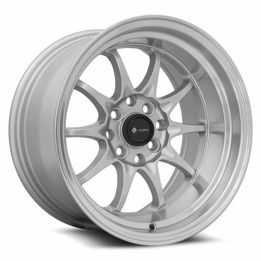 Vors TR3 15x9 4x100/4x114.3 0 Silver Machine Lip