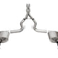 Corsa 2024 Ford Mustang GT Coupe 3in Sport Cat-Back Exhaust - 4.5in Black Carbon Fiber Tips