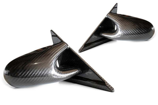 GReddy Garage 95-98 Nissan Skyline GT-R Carbon Side Mirror R33 Set