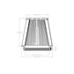 aFe POWER Universal Clamp-On Air Filter w/ D2 Dura-Dry Media - 6in F x 7.5in B x 5.5in T x 7in H