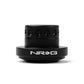 NRG Short Hub Adapter 90-93 Integra / 86-91 Honda CRX / Civic / 87-01 Prelude / 86-90 Accord - Black