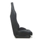 NRG Defender Water Resistant Steel Frame Suspension Seats Black w/ Black Trim & Yellow Embroidery