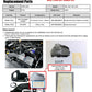 HKS COLD AIR INTAKE STICKER ZN8/ZD8