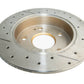 DBA 06-15 Acura CSX Rear Street Series Drilled & Slotted Rotor w/Gold Hat