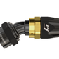 GReddy AN16 120 DEGREE HOSE END SWIVEL BLACK/GOLD ANODIZED