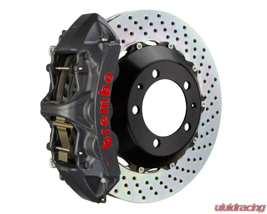 Brembo Drilled Front GT-S Big Brake Kit Honda Civic Type-R FK8 / FL5 2017-2024 - Black Hard Anodized