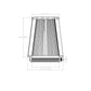 aFe Magnum FORCE Intake Replacement Air Filter w/D2 Dura-Dry Media 5-1/2inF x(10x7)inB x 7inT x 8inH