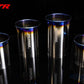 GReddy Titanium Trust PE-TR Tip L 110MM x 115MM - Titanium Burnt Finish