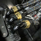 GReddy AN10 180 DEGREE HOSE END SWIVEL BLACK/GOLD ANODIZED