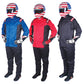 RaceQuip Black Chevron-5 Jacket SFI-5 - Large
