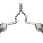 Corsa 2024 Ford Mustang GT Coupe 3in Xtreme Cat-Back Exhaust - 4.5in Carbon Fiber Tips