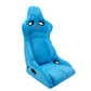 NRG Prisma Lab Reclinable Bucket Racing Seat - Pair (Blue)