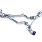 Invidia 2019+ Toyota Supra Dual N1 w/ Valve Rolled Titanium Tip Cat-back Exhaust