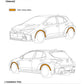 HKS GR COROLLA GZEA14H Fender Molding