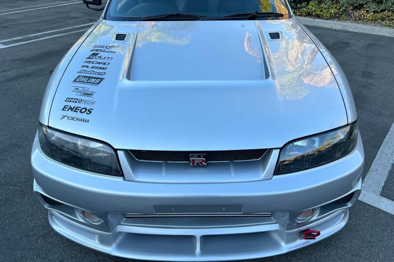 GReddy DRY CARBON 400R TYPE HOOD R33