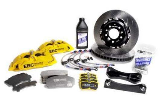 EBC Racing Volkswagen UP GTI Yellow Apollo-4 Calipers 330mm Rotors Front Big Brake Kit