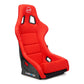 NRG FRP Fiber Glass Bucket Seat (Red) - XLarge