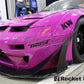 GReddy 89-93 Nissan 240SX Full Rocket Bunny 180/240SX Wide Body Aero Kit w/ Wing
