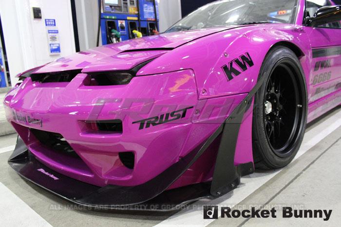 GReddy 89-93 Nissan 240SX Full Rocket Bunny 180/240SX Wide Body Aero Kit w/ Wing