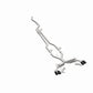 MagnaFlow BMW SPEQ Series Cat-Back Exhaust System Black Chrome