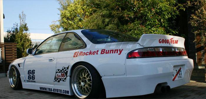 GReddy Rocket Bunny 95-98 Nissan 240SX S14 V1 Side Skirts