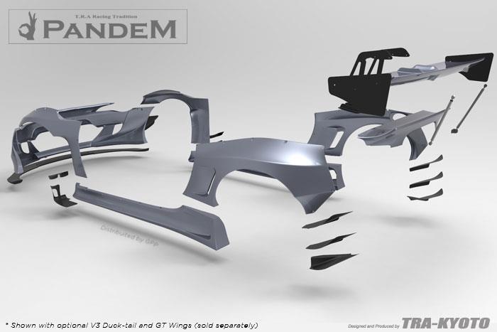 GReddy Scion FR-S Pandem Wide Body V3 Front Bumper