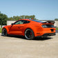 Corsa 20-22 Ford Mustang GT500 3.0in Dual Rear Exit Catback w/ Twin 5.0in Black Carbon Fiber Tips