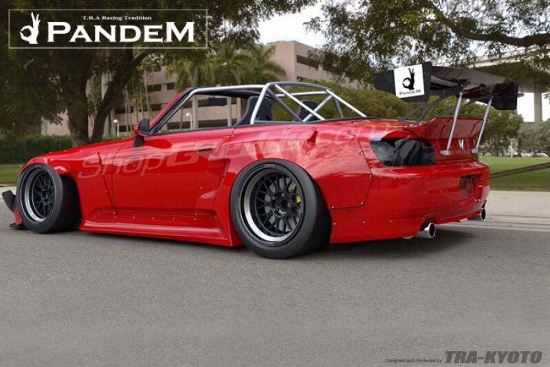GReddy 00-09 Honda S2000 Pandem Rocket Bunny Side Skirts