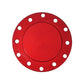NRG Horn Delete Plate Flush 70x6in / 74x6 PCD pattern - Red