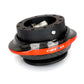 NRG Quick Release Gen 2.2 - Black Body / Carbon Fiber Red Ring