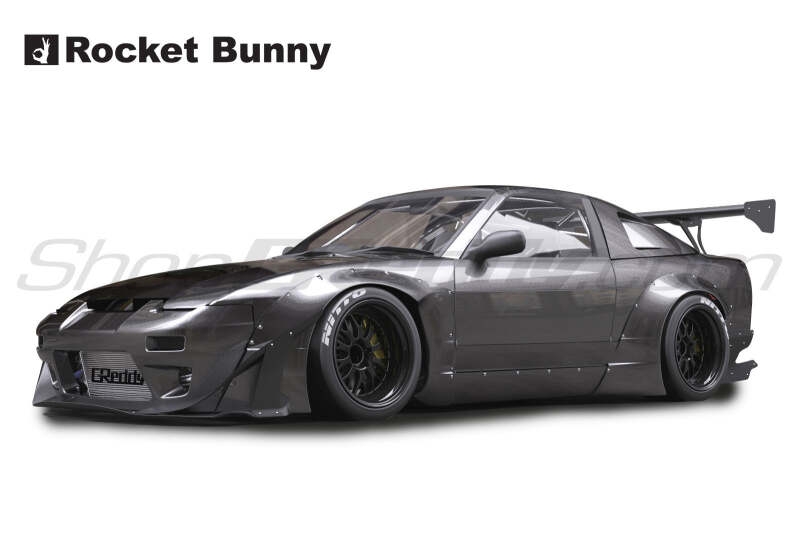 GReddy 89-93 Nissan 240SX Full Rocket Bunny 180/240SX Wide Body Aero Kit w/ Wing