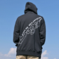 HKS HOODIE SUPER DRAGER BLACK XXXL