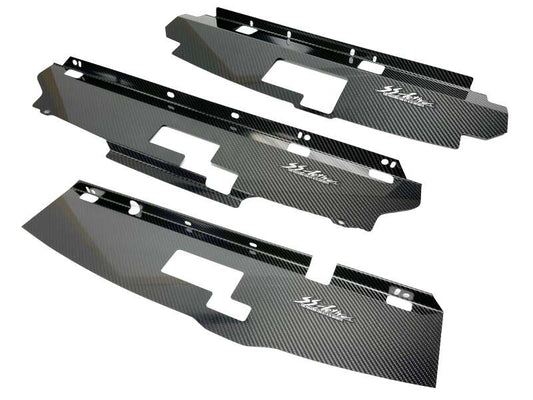 GReddy Garage 99-02 Nissan Skyline GT-R Carbon Cooling Panel R34