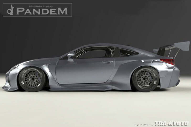GReddy 15+ Lexus RC-F Rocket Bunny Aero Kit - Full Kit w/o GT Wing