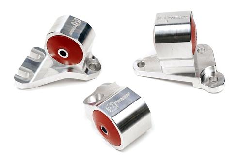 Innovative 96-00 Civic B/D Series Black Aluminum Mounts 60A Bushings (2 Bolt)