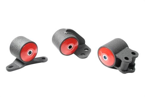 Innovative 98-02 Honda Accord F/H-Series Black Steel 60A Bushing Front Mount / F&H Series Trans