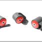 Innovative 92-95 Civic B/D Series Black Steel Mounts 85A Bushings (3 Bolt)