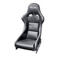 Recaro Pole Position N.G. Racing Seat FRP Leather Black