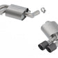 Borla S-Type Axleback Exhaust System W/CF Tips Chevrolet Camaro 6.2L V8 2016-2023 Muffler