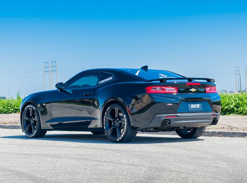 Borla S-Type Axleback Exhaust System W/CF Tips Chevrolet Camaro 6.2L V8 SS 2016-2023 No NPP Single Tip