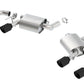 Borla S-Type Axleback Exhaust System W/ CB Dual Tip Chevrolet Camaro 6.2L V8 SS 2016-2023 W/ NPP Dual Tip