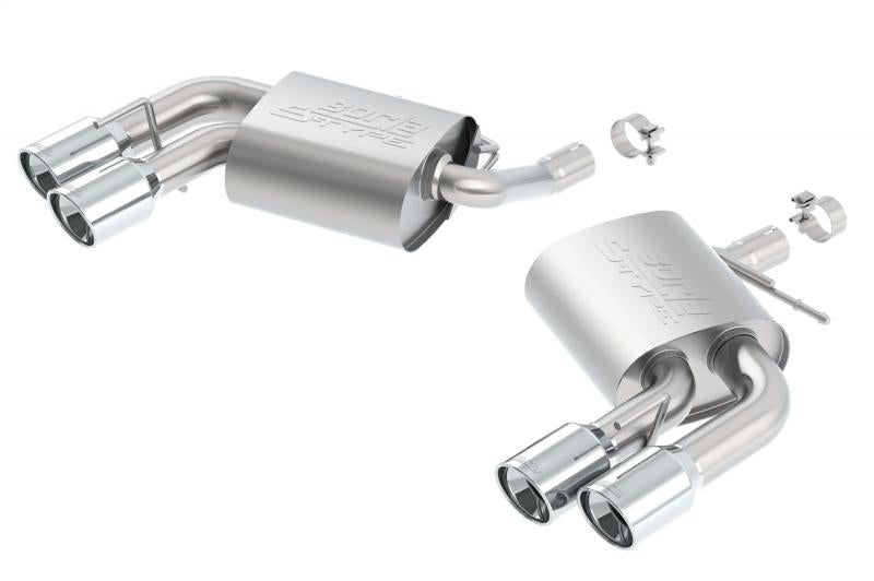Borla S-Type Axleback Exhaust System Chevrolet Camaro 3.6L V6 2016-2023 Muffler Dual Tip W/ Out NPP