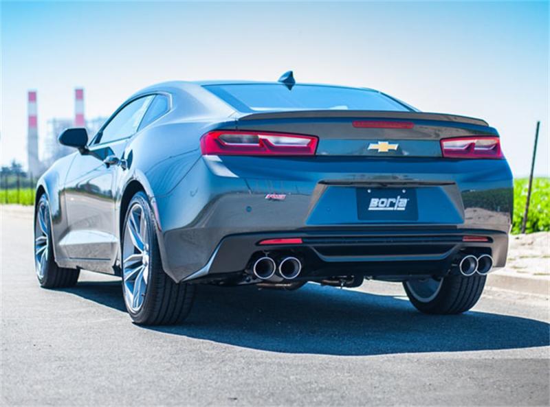 Borla S-Type Axleback Exhaust System Chevrolet Camaro 3.6L V6 2016-2023 Muffler Dual Tip W/ Out NPP