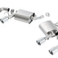 Borla S-Type Axleback Exhaust System Chevrolet Camaro 3.6L V6 2016-2023 Muffler Dual Tip Including NPP Valves