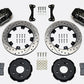 Willwood Forged Dynalite Big Brake Front Brake Kit, Drilled and Slotted Rotor - Black Caliper - Acura RSX 2002-2006